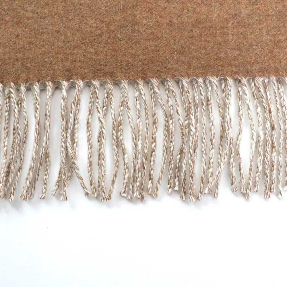HERMES Authentic Brown Scarf - Picture 4 of 6